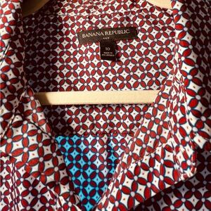 Patterned Shirtdress